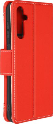 Etui AVIZAR Galaxy A14 4G et 5G Portefeuille Rouge