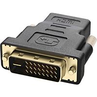 Adaptateur HDMI AVIZAR HDMI Femelle vers DVI Mâle Réversible