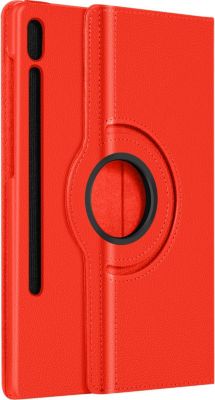 Etui AVIZAR Samsung Tab S9 Support rotatif rouge