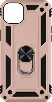 Coque AVIZAR Bague iPhone 15 Hybride Rose gold