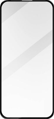 Protège écran AVIZAR iPhone 15 et 15 Pro Bord Noir