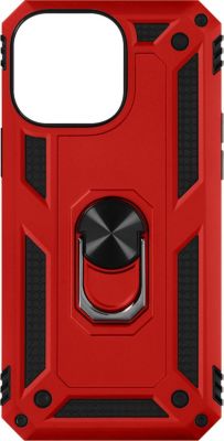Coque AVIZAR Bague iPhone 15 Pro Max Hybride Rouge