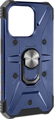 Coque AVIZAR iPhone 15 Pro Bague Bleu Nuit