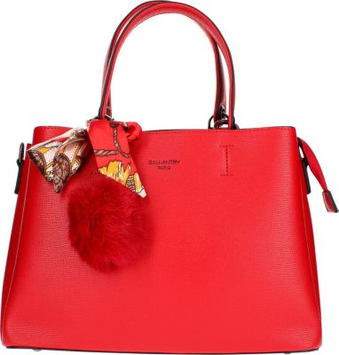 Sac bandoulière GALLANTRY Sac à main Pompon et Foulard