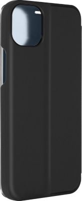 Etui AVIZAR iPhone 15 Plus Clapet Miroir Noir Etui AVIZAR iPhone 15 Plus Clapet Miroir Noir