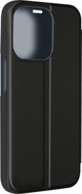 Etui AVIZAR iPhone 15 Pro Max Clapet Miroir Noir