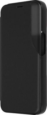 Etui AVIZAR iPhone 15 Plus Clapet Stand Noir