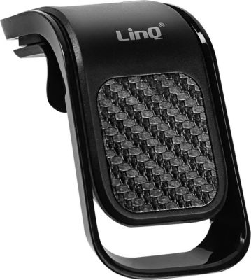 Support smartphone LINQ Noir, 2 Plaques Aimantées incluses