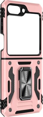 Coque AVIZAR Bague Samsung Galaxy Z Flip 5 Rose gold