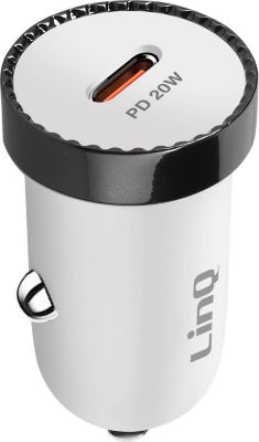 Chargeur allume cigare LINQ Chargeur Voiture Allume cigare USB C 20W