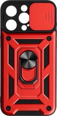 Coque AVIZAR iPhone 15 Pro Max Antichoc Bague Rouge