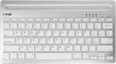 Clavier sans fil LINQ Clavier sans fil QWERTY Blanc