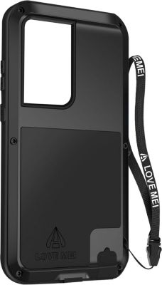 Coque LOVE MEI Antichoc Noir Galaxy S23 Ultra