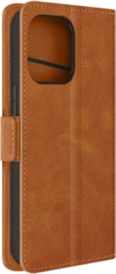 Etui AVIZAR iPhone 15 Pro Max Portefeuille Marron