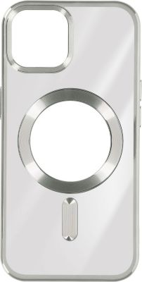 Coque AVIZAR MagSafe iPhone 15 Silicone Argent Coque AVIZAR MagSafe iPhone 15 Silicone Argent