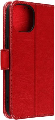 Etui AVIZAR iPhone 15 Portefeuille Rouge