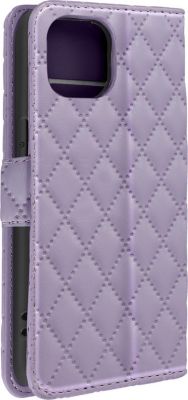 Etui AVIZAR iPhone 15 Design Matelassé Violet