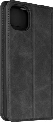 Etui AVIZAR iPhone 15 Plus Portefeuille Support Noir