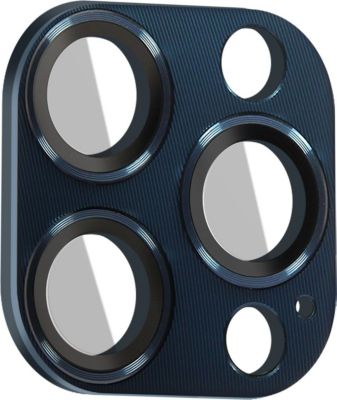Protège objectif ENKAY iPhone 15 Pro et 15 Pro Max Bleu