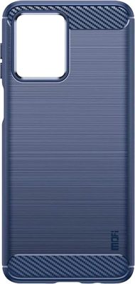 Coque AVIZAR Motorola Moto G54 Souple Carbone Bleu Coque AVIZAR Motorola Moto G54 Souple Carbone Bleu