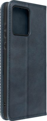 Etui AVIZAR Motorola Moto G84 Motif Damier Bleu Nuit