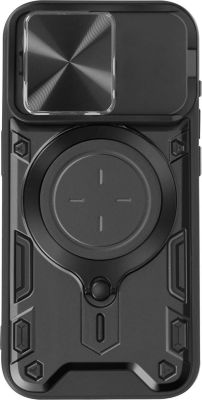 Coque AVIZAR Bague Métallique iPhone 15 Pro Noir