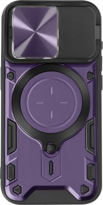 Coque AVIZAR Bague Métallique iPhone 15 Pro Violet Coque AVIZAR Bague Métallique iPhone 15 Pro Violet