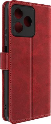 Etui AVIZAR Realme Note 50 Portefeuille Rouge