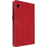 Etui AVIZAR Galaxy Tab A9 Portefeuille Rouge