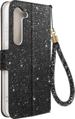 Etui AVIZAR Paillette Samsung S23 Noir
