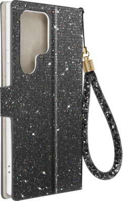 Etui AVIZAR Paillette Samsung S23 Ultra Noir