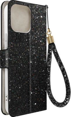 Etui AVIZAR Paillette iPhone 15 Pro Max Noir