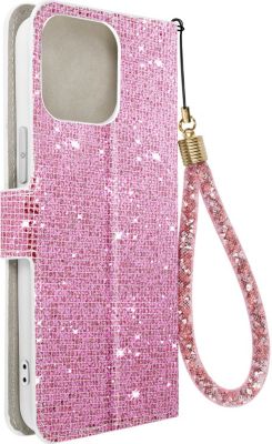 Etui AVIZAR Paillette iPhone 14 Pro Rose Etui AVIZAR Paillette iPhone 14 Pro Rose