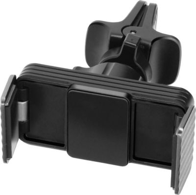 Support smartphone AVIZAR Fixation Grille d'aération Rotatif Noir