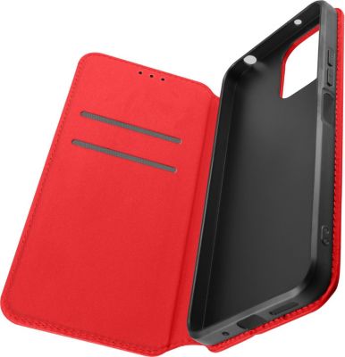 Etui AVIZAR Xiaomi Redmi 12 Porte-Carte Rouge