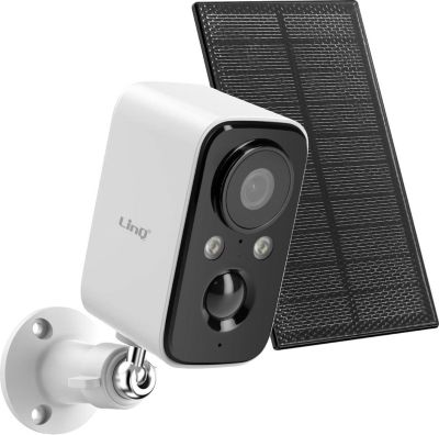 Dashcam LINQ Caméra de surveillance + Panneau solaire