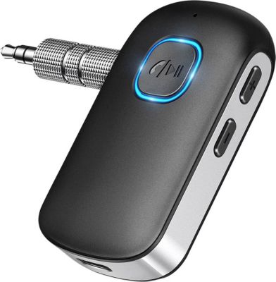 Transmetteur sans fil LINQ Audio Bluetooth Microphone Intégré Noir Transmetteur sans fil LINQ Audio Bluetooth Microphone Intégré Noir