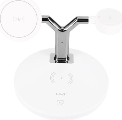 Chargeur induction LINQ Station de charge 3 en 1 iPhone 15W, Air
