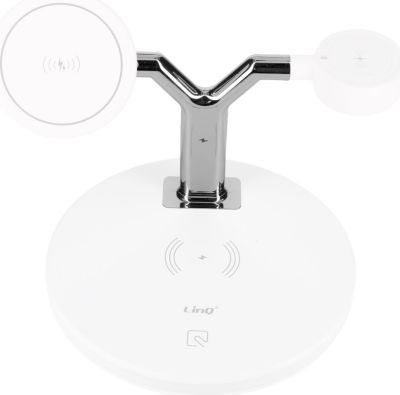Chargeur induction LINQ Station de charge 3 en 1 iPhone 15W, Air