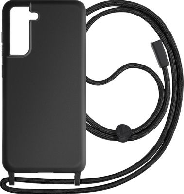 Coque AVIZAR Samsung S21 FE Lanière 80cm Noir Coque AVIZAR Samsung S21 FE Lanière 80cm Noir