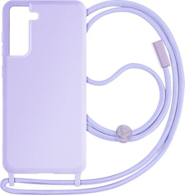 Coque AVIZAR Samsung S21 FE Lanière 80cm Lavande Coque AVIZAR Samsung S21 FE Lanière 80cm Lavande