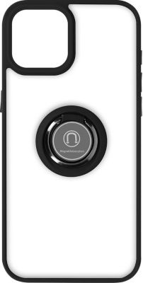 Coque AVIZAR iPhone 15 Bague Support Noir