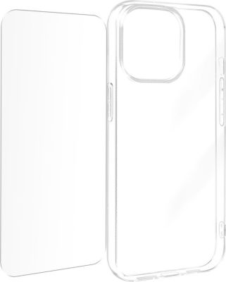 Coque AVIZAR iPhone 15 Pro + Verre Trempé transparent