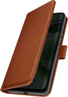 Etui AVIZAR Xiaomi Poco X3 et X3 Pro Folio Marron