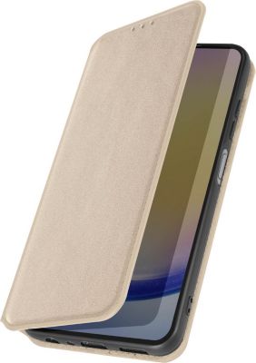 Etui AVIZAR Samsung A25 Porte-Carte Or