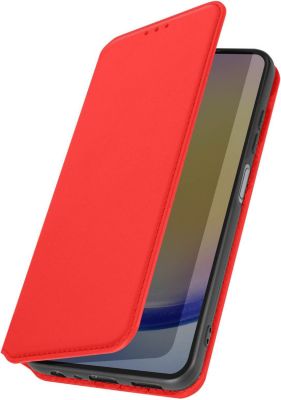 Etui AVIZAR Samsung A25 Porte-Carte Rouge
