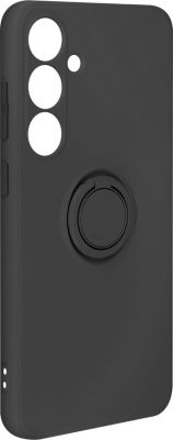 Coque AVIZAR Bague Samsung S24 Plus Silicone Noir