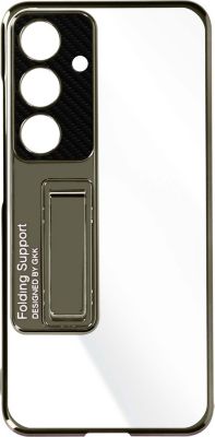 Coque AVIZAR Samsung S24 Béquille Rigide Cristal Kaki Coque AVIZAR Samsung S24 Béquille Rigide Cristal Kaki