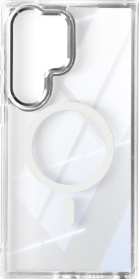 Coque AVIZAR MagSafe Galaxy S24 Ultra Contour Argent Coque AVIZAR MagSafe Galaxy S24 Ultra Contour Argent