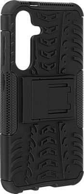 Coque AVIZAR Samsung S24 et S25 Antichoc Support Noir